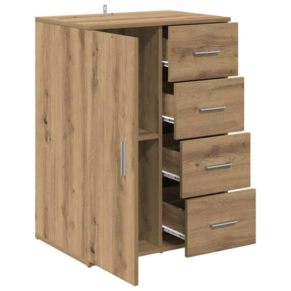 Credenza Rovere artigianale 59 x 39 x 80 cm Legno multistrato