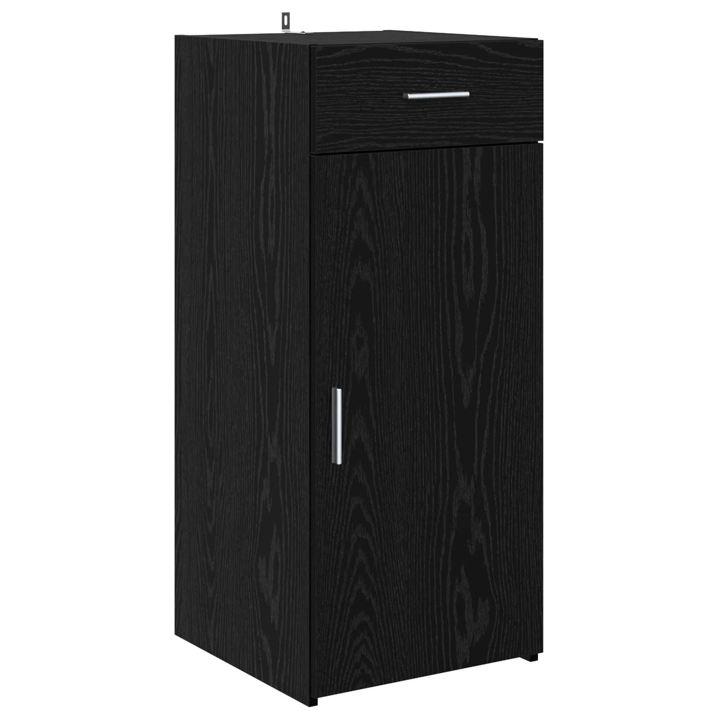 Credenza Rovere Nero 42,5 x 40 x 93 cm Legno multistrato