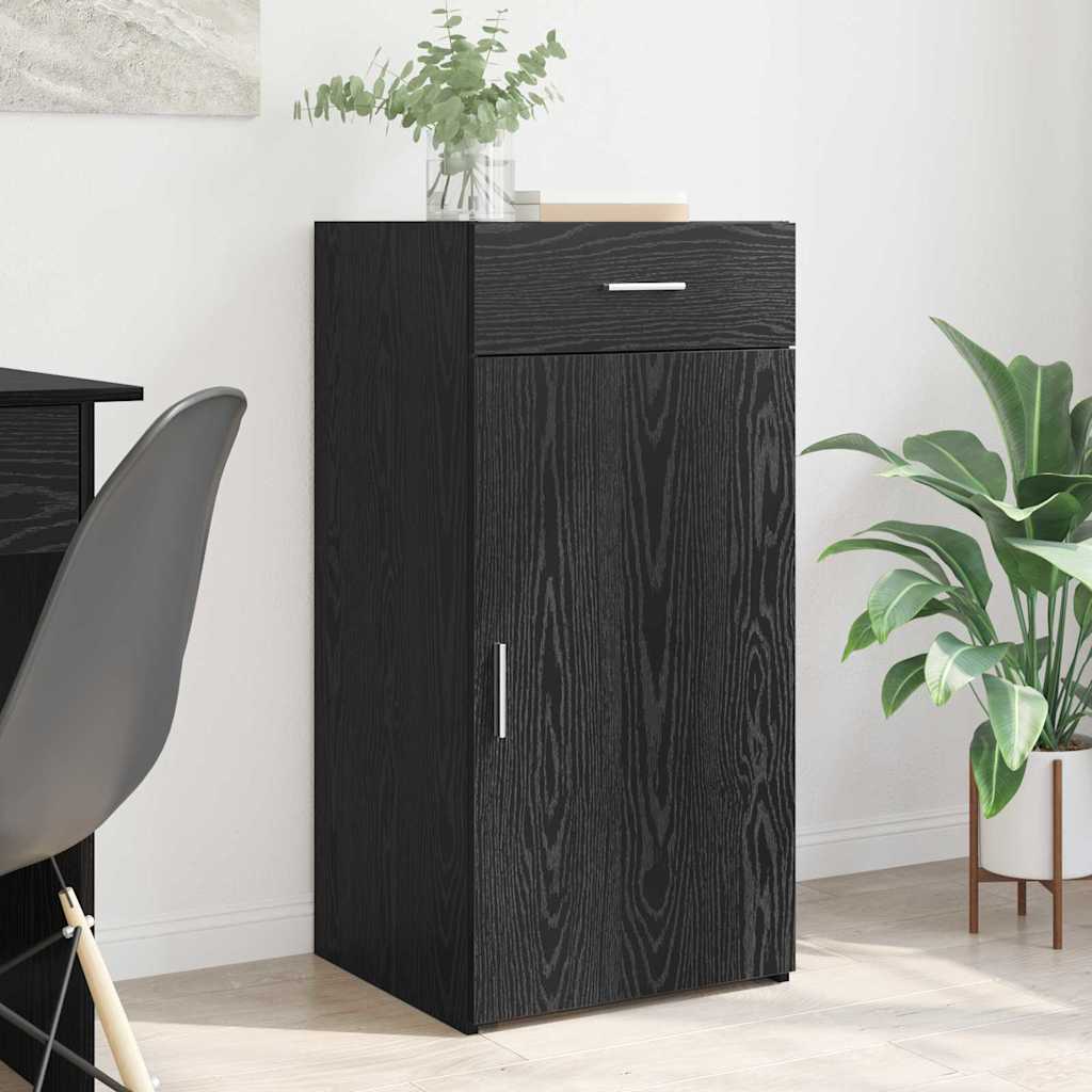 Credenza Rovere nero 45 x 42,5 x 93 cm Legno multistrato