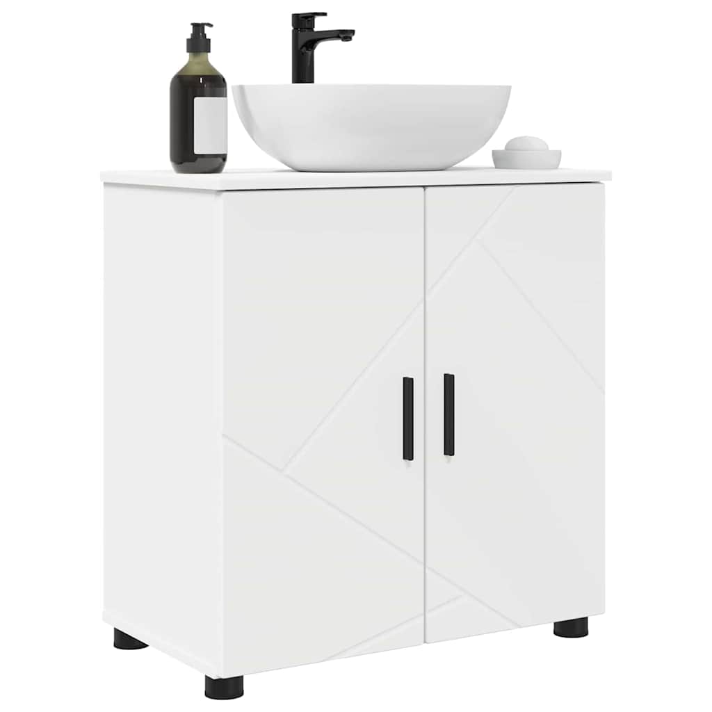 Mobile da Bagno con archiviazione Bianco 61 x 35 x 64 cm