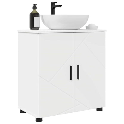 Mobile da Bagno con archiviazione Bianco 61 x 35 x 64 cm