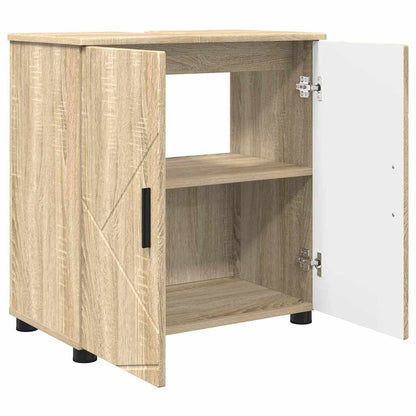 Mobile da Bagno con archiviazione Rovere Sonoma 61 x 35 x 64 cm