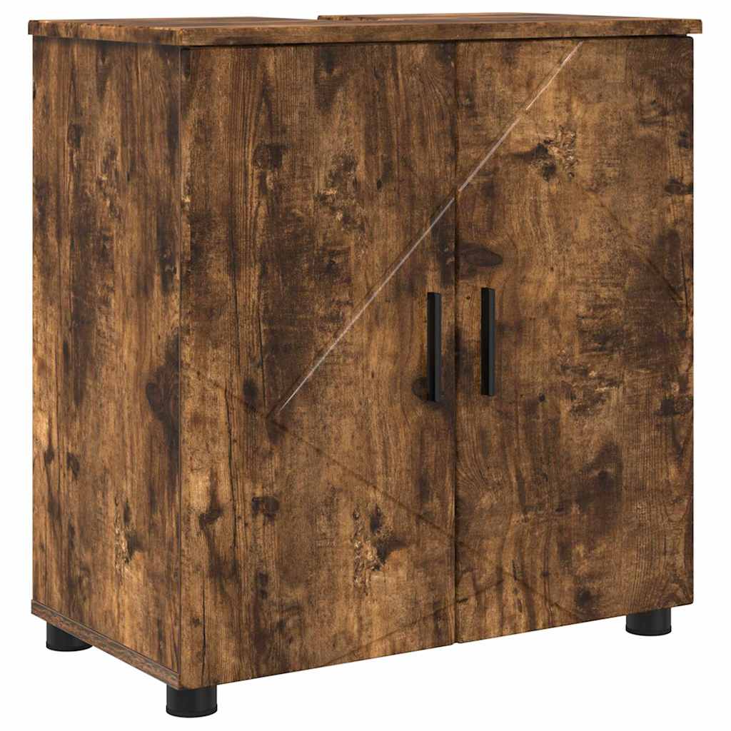 Mobile da Bagno con archiviazione Rovere fumÃ© 61 x 35 x 64 cm