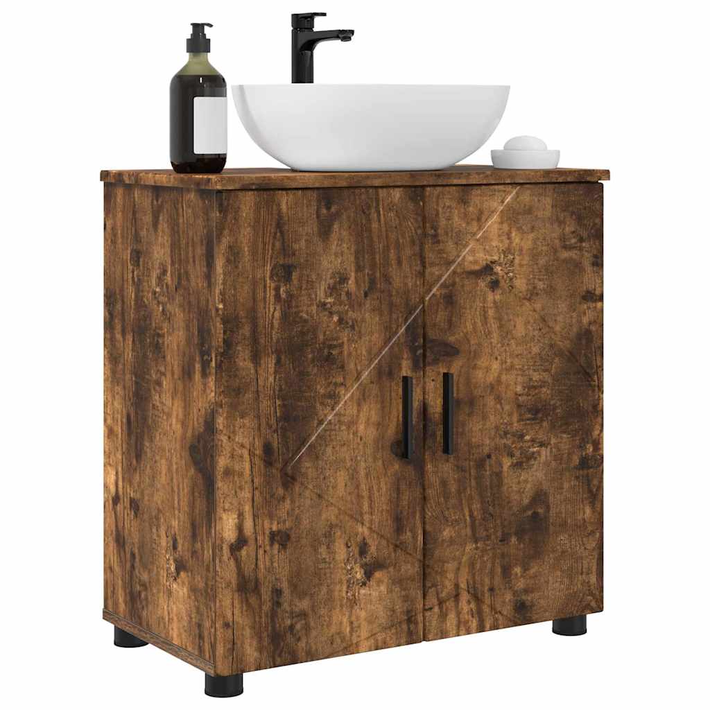 Mobile da Bagno con archiviazione Rovere fumÃ© 61 x 35 x 64 cm