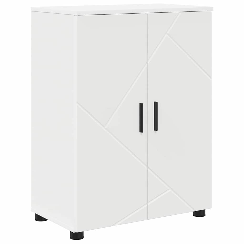 Mobile da Bagno con archiviazione Bianco 60 x 35 x 80 cm