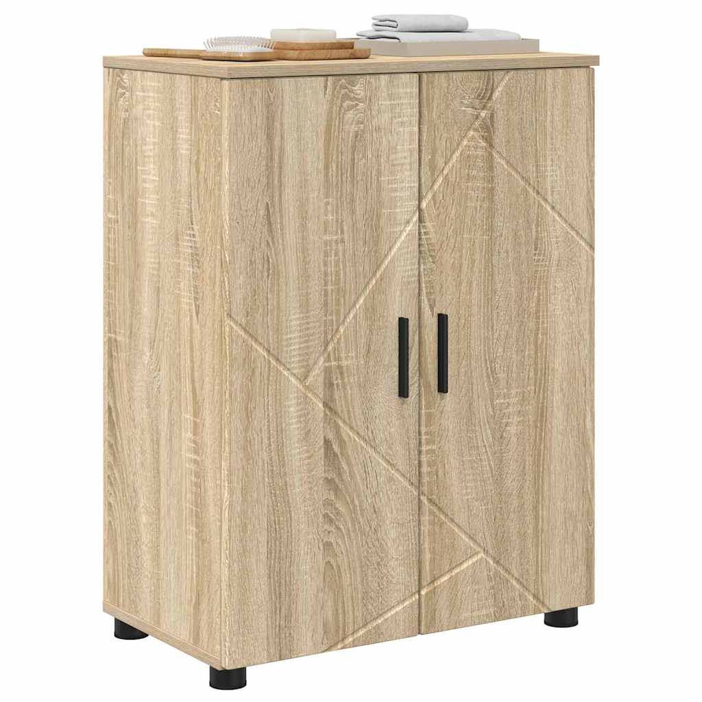 Mobile da Bagno con archiviazione Rovere Sonoma 60 x 35 x 80 cm
