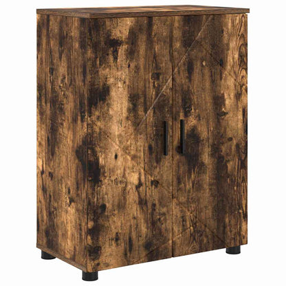 Mobile da Bagno con archiviazione Rovere fumÃ© 60 x 35 x 80 cm