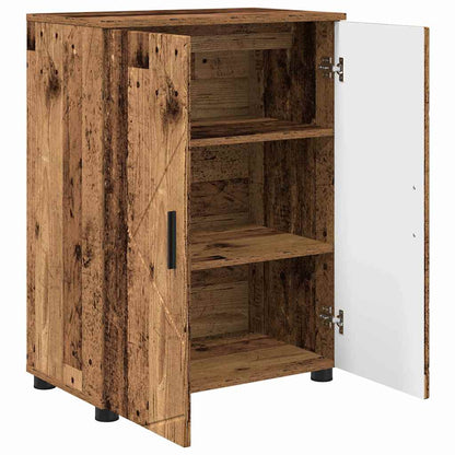 Mobile da Bagno con archiviazione Legno vecchio 60 x 35 x 80 cm