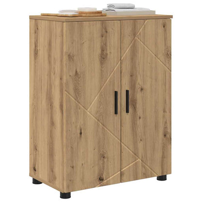 Mobile da Bagno con porta Rovere artigianale 60 x 35 x 80 cm