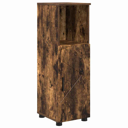 Mobile da Bagno con archiviazione Rovere fumÃ© 30 x 35 x 95 cm