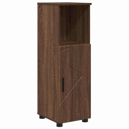 Mobile da Bagno con porta Rovere Marrone 30 x 35 x 95 cm