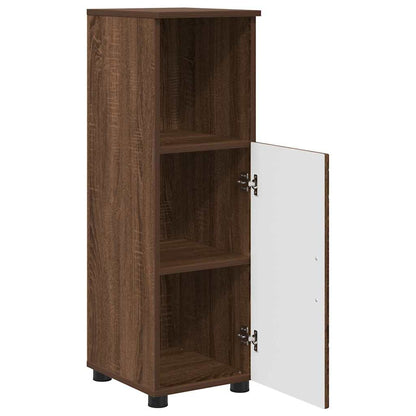 Mobile da Bagno con porta Rovere Marrone 30 x 35 x 95 cm