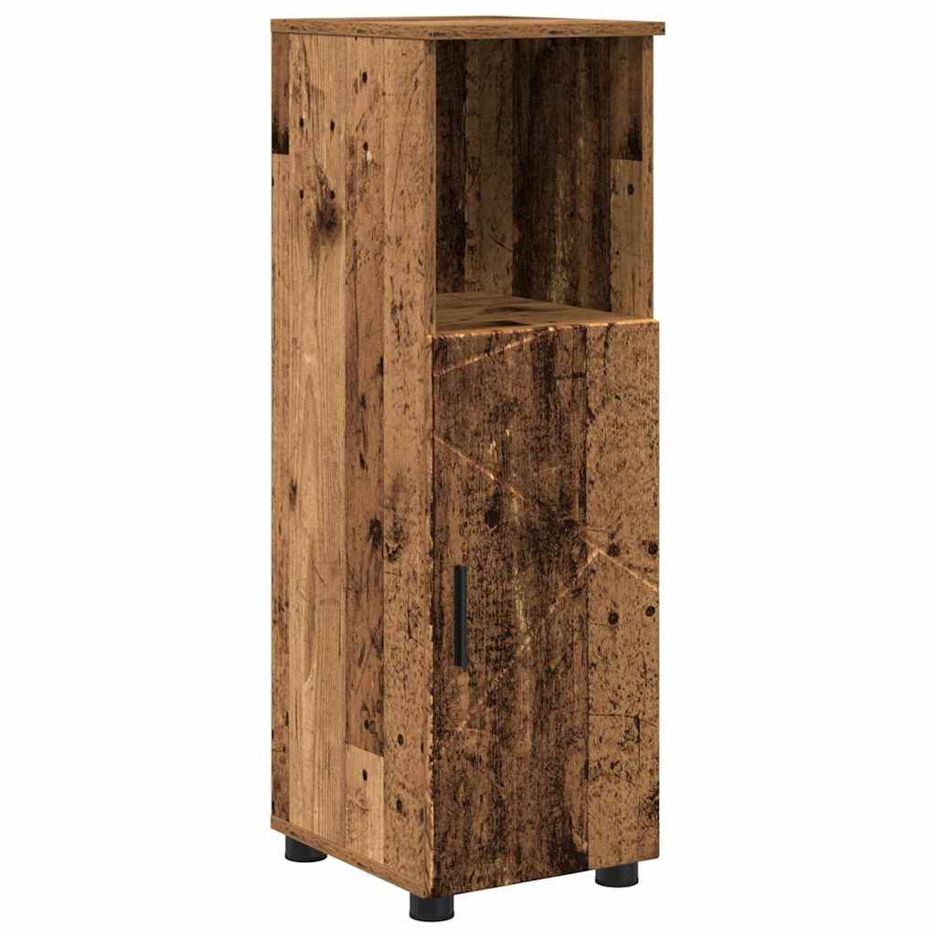 Mobile da Bagno con archiviazione Legno vecchio 30 x 35 x 95 cm