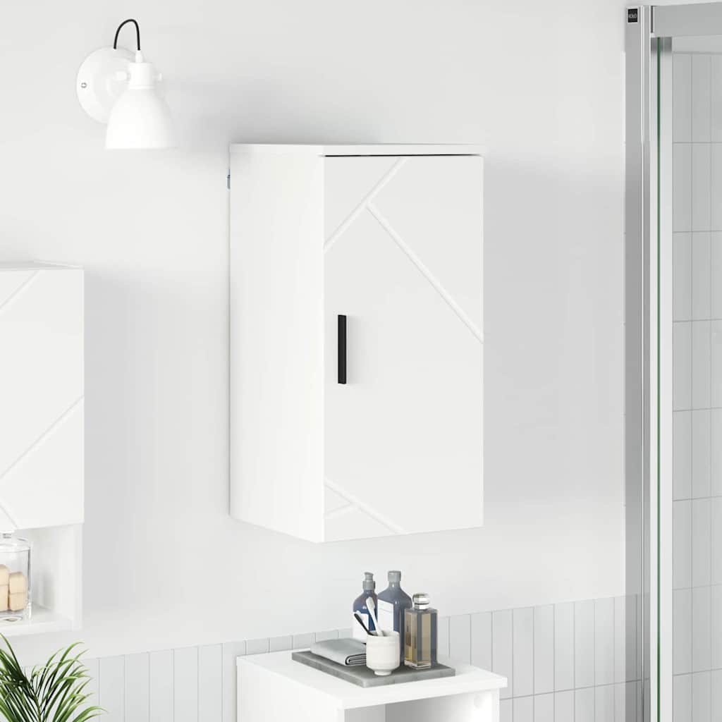 Mobile da Bagno Montaggio a parete Bianco 30 x 31,5 x 61 cm