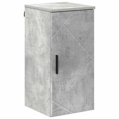 Mobile da Bagno con porta Grigio cemento 30 x 31,5 x 61 cm