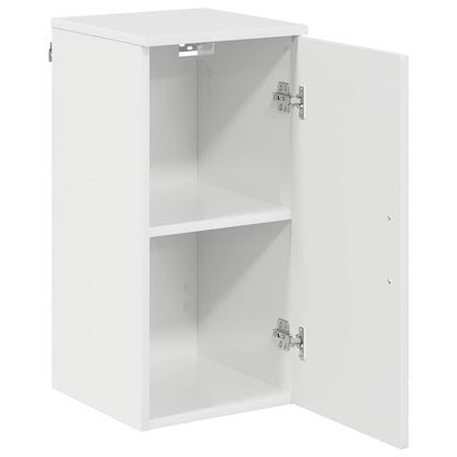 Mobile da Bagno con porta Bianco Lucido 30 x 31,5 x 61 cm