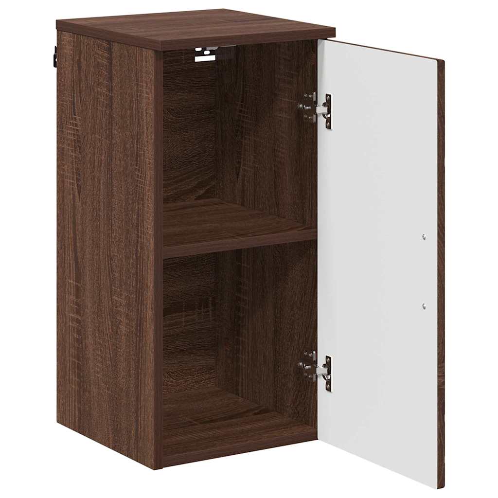 Mobile da Bagno con porta Rovere Marrone 30 x 31,5 x 61 cm
