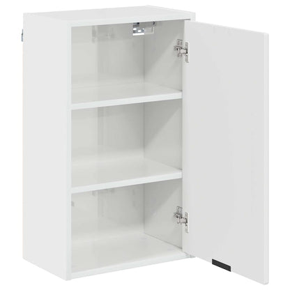 Mobile da Bagno con porta Bianco Lucido 39 x 23,5 x 65 cm