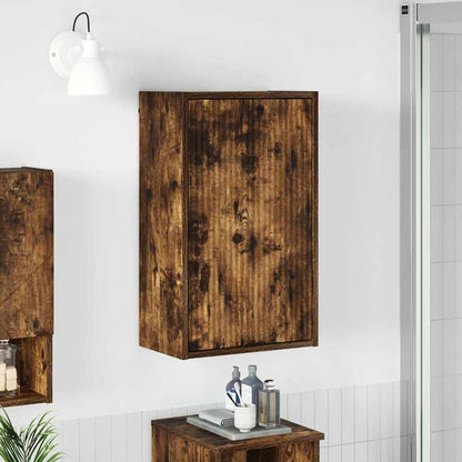 Mobile da Bagno con archiviazione Rovere fumÃ© 39 x 23,5 x 65 cm