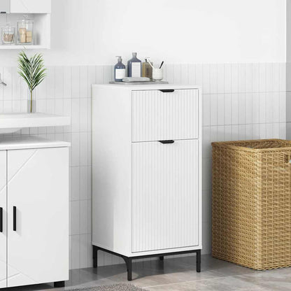 Mobile da Bagno con cassetto con porta Bianco 39,5 x 36 x 88 cm