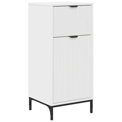 Mobile da Bagno con cassetto con porta Bianco 39,5 x 36 x 88 cm