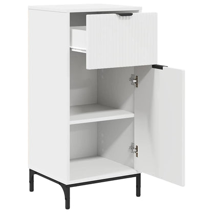 Mobile da Bagno con cassetto con porta Bianco 39,5 x 36 x 88 cm