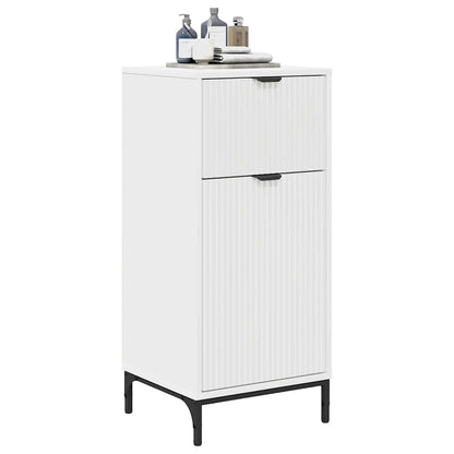 Mobile da Bagno con cassetto con porta Bianco 39,5 x 36 x 88 cm