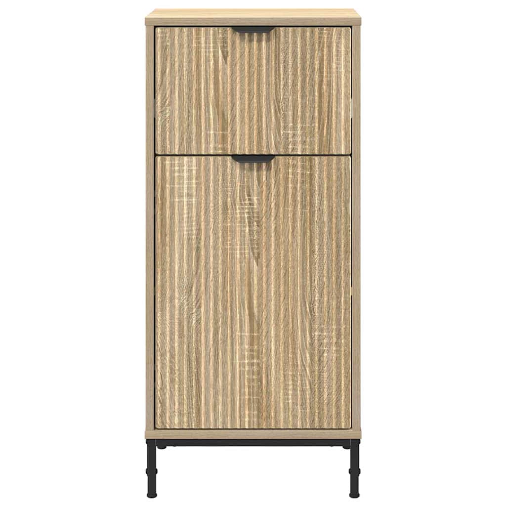 Mobile da Bagno con cassetto Rovere Sonoma 39,5 x 36 x 88 cm