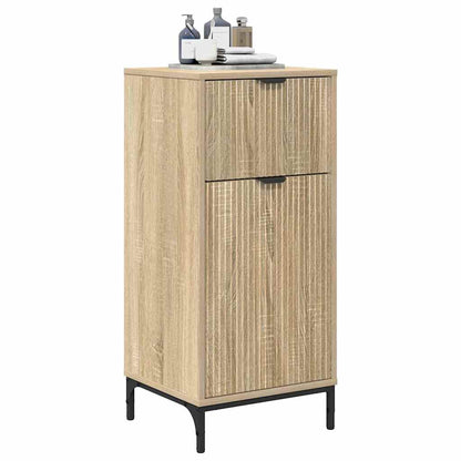 Mobile da Bagno con cassetto Rovere Sonoma 39,5 x 36 x 88 cm