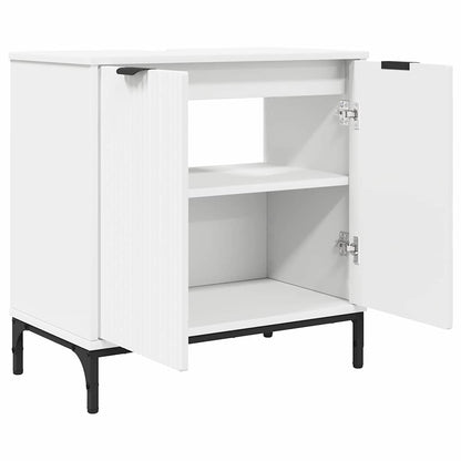 Armadio per Lavabo da Bagno Bianco 60,5 x 33,5 x 61 cm