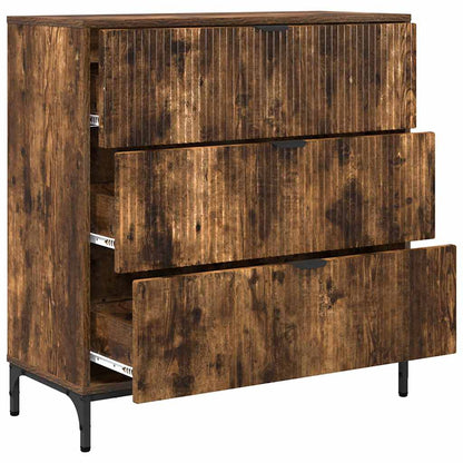 Credenza Rovere fumÃ© 79,5 x 33 x 82 cm Legno multistrato
