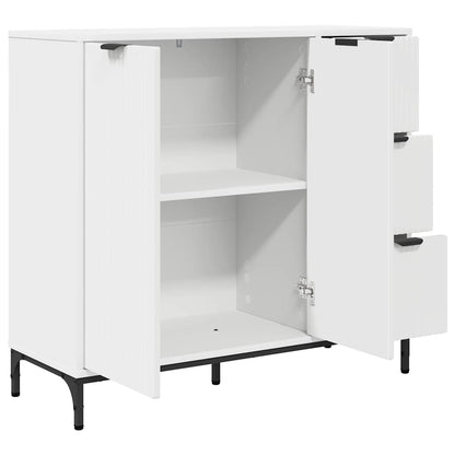 Credenza Bianco 89,5 x 33 x 82 cm Legno multistrato