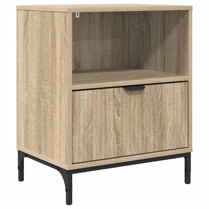 Armadio da Notte con cassetto rovere sonoma 49 x 36 x 61 cm