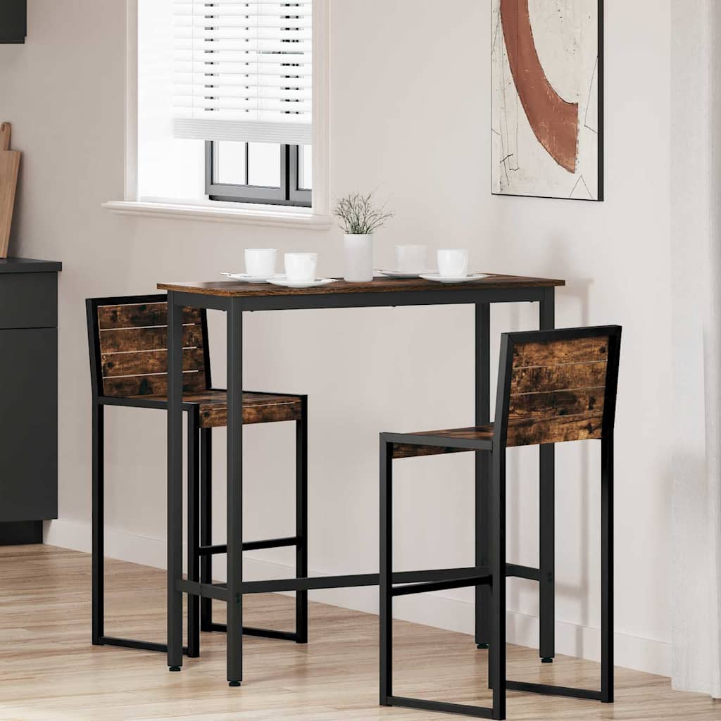 tavolo Rovere fumÃ© 100 x 40 x 100,5 cm