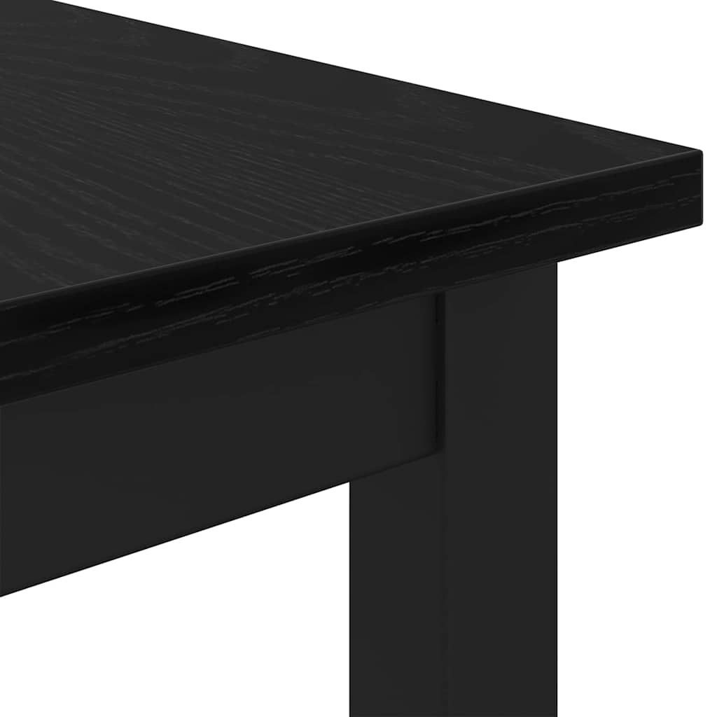 tavolo Rovere Nero 100 x 50 x 76,5 cm