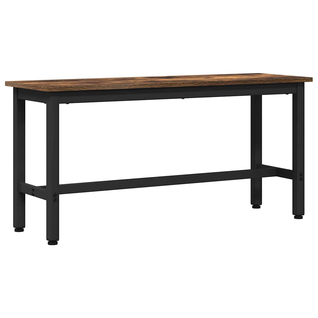 Panchina da pranzo Rovere fumÃ© 100 x 32,5 x 48,5 cm