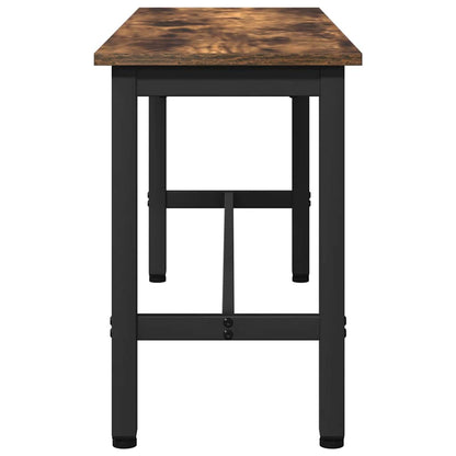 Panchina da pranzo Rovere fumÃ© 100 x 32,5 x 48,5 cm