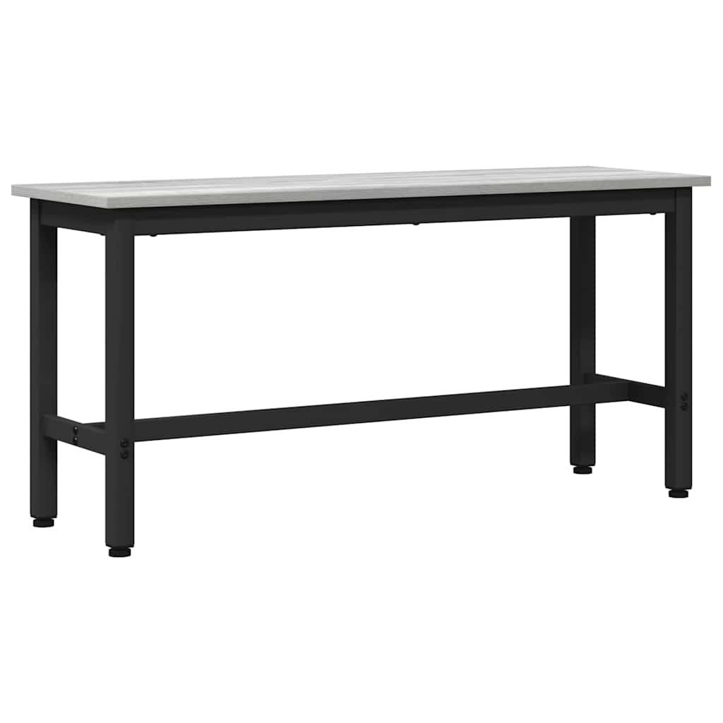 Panchina da pranzo Grigio Sonoma 100 x 32,5 x 48,5 cm