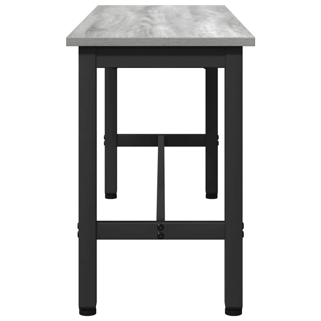 Panchina da pranzo Grigio Sonoma 100 x 32,5 x 48,5 cm