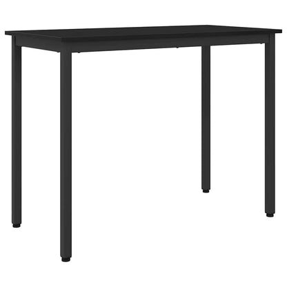 tavolo Rovere Nero 100 x 50 x 76,5 cm