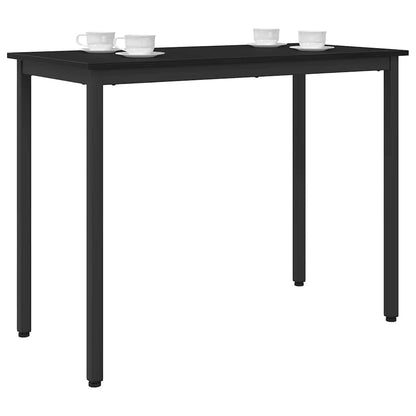 tavolo Rovere Nero 100 x 50 x 76,5 cm