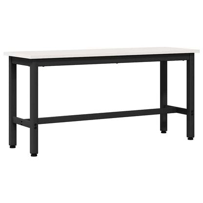 Panchina da pranzo Bianco 100 x 32,5 x 49 cm