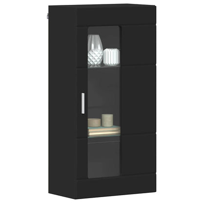 Armadio in Legno Nero 50 x 29 x 100 cm Legno multistrato