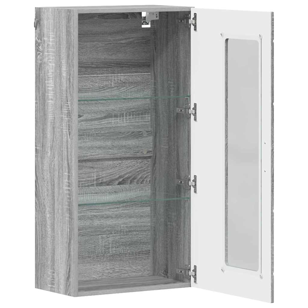 Armadio in Legno Grigio Sonoma 50 x 29 x 100 cm
