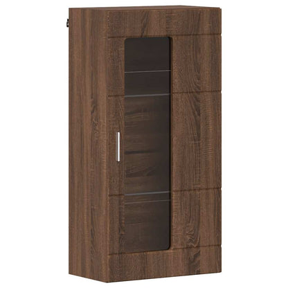 Armadio in Legno Rovere Marrone 50 x 29 x 100 cm