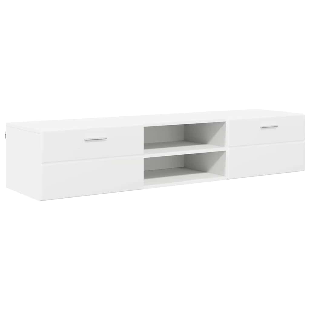 Armadio in Legno Bianco 150 x 39 x 30 cm Legno multistrato