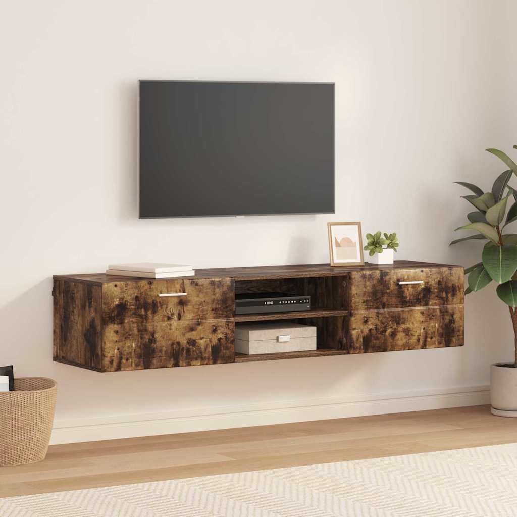 Armadio in Legno Rovere fumé 150 x 39 x 30 cm Legno multistrato
