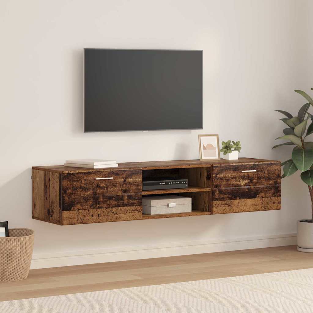 Armadio in Legno con cassetto Legno vecchio 150 x 39 x 30 cm