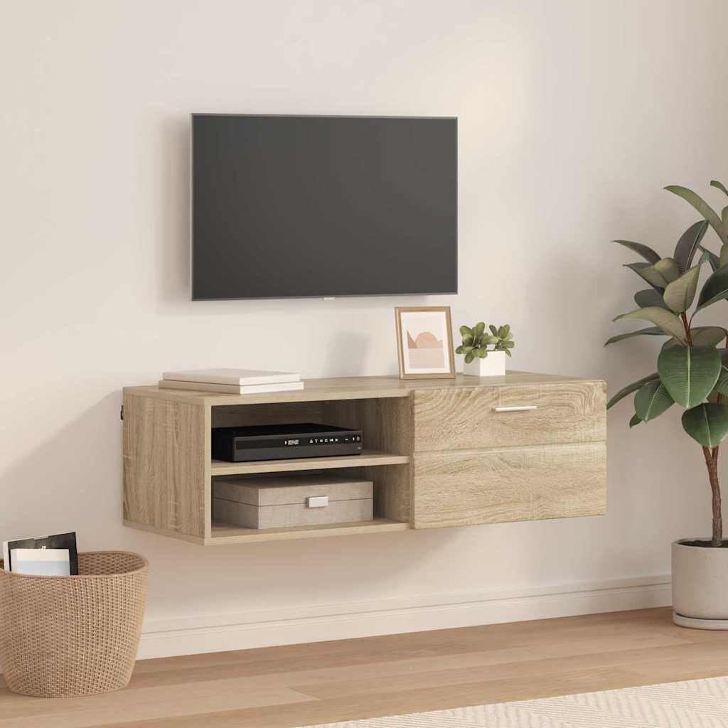 Armadio in Legno con cassetto Rovere Sonoma 100,5 x 39 x 30 cm