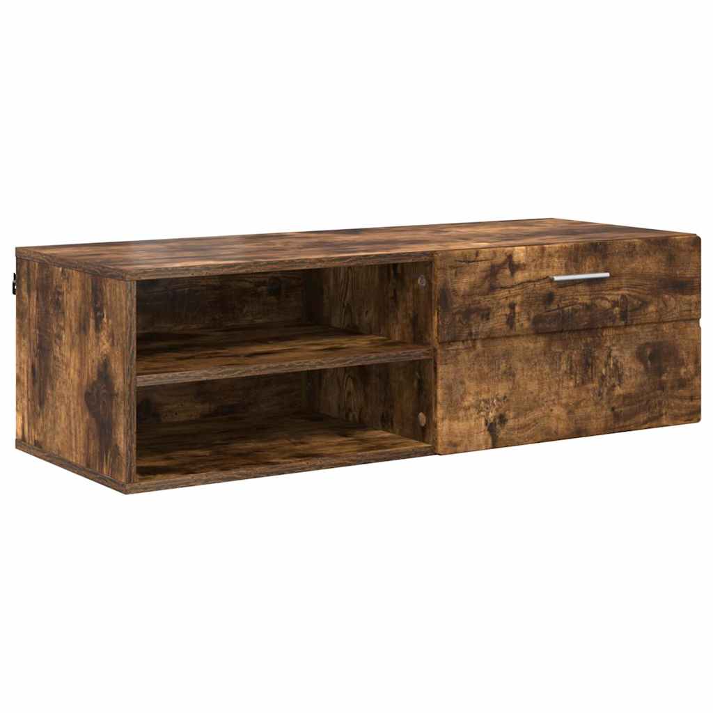 Armadio in Legno con cassetto Rovere fumé 100,5 x 39 x 30 cm